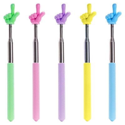 可伸缩杆教鞭读书阅读小手指读棒