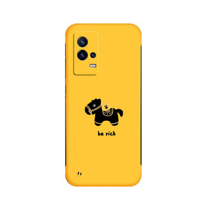 马上发财适用iqoo8手机壳iqoo8pro保护套新年iq008新款过年vivo卡通爱酷8马年icoo8硬壳por防摔创意无边框