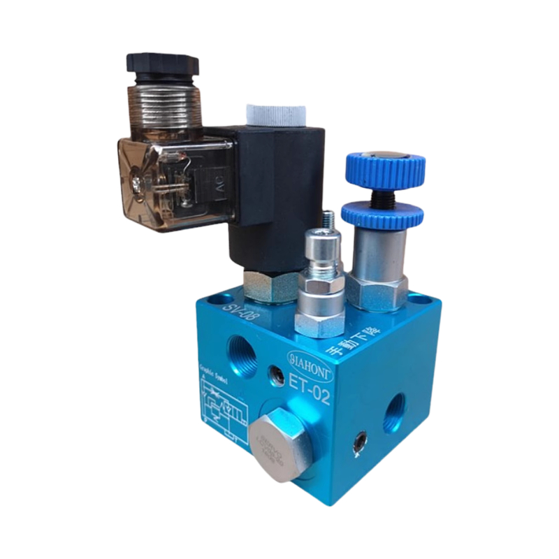 升降阀ET-02系列平台货梯液压阀节流阀电磁阀JIAHONG