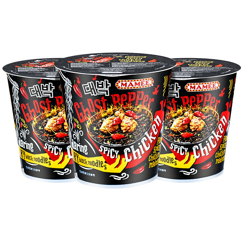 妈咪鬼椒面马来西亚特辣桶装即食