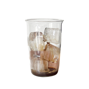 MOLALUNA.Back.杯具耐高温透明玻璃简约水杯咖啡杯饮品杯 | 反口