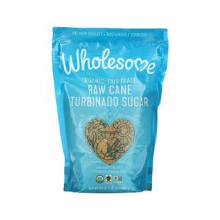 香港直发Wholesome有机红糖不加工蔗糖不含饱和脂肪酸天然糖蜜