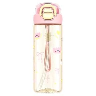 富光儿童ppsu水杯双饮吸管杯小学生专用杯子女生高颜值孕产妇家用