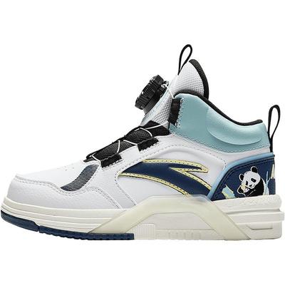 安踏儿童男小童防滑耐磨中帮板鞋