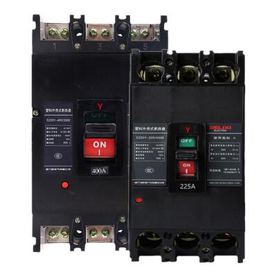 德力西 DZ20Y-400/3300 塑壳断路器空开3P 250A 315A 500A 400A