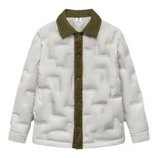 迷你巴拉巴拉男童保暖三防羽绒服儿童宝宝轻薄款冬季翻领外套童装