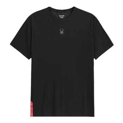 SPYDER夏季新品男子TRAINING透气户外休闲运动短袖T恤24ES471M