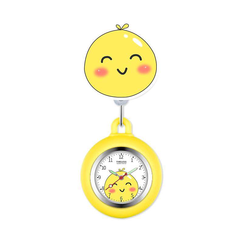 可伸缩护士表挂表可爱胸表医生用怀表儿童手表口袋便表考试电子表