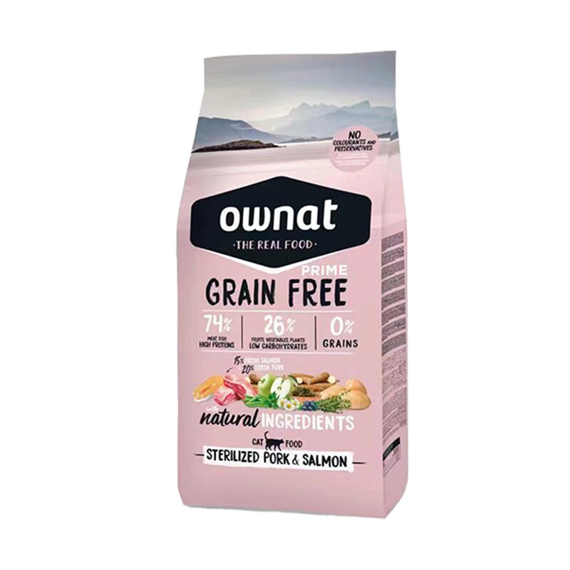 OWNAT奥那特三文鱼猪肉猫粮
