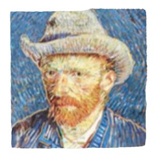 莱恩纸品遇见梵高系列方方本 莱恩伞纸手账本名画网红ins手杖方格纸新款学生女生儿童笔记本方形手帐本