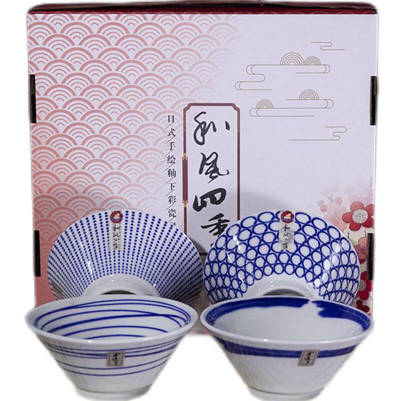 和风四季釉下彩陶瓷餐具组合