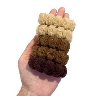 2025新款高端发圈高马尾不塌头绳女扎马尾高弹力耐用皮筋发绳头饰