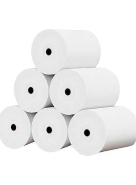 8080热敏收银纸57×50打印纸收银纸80x50打印纸小管芯外卖整箱美团超市*58mm小票机卷纸57x40x30餐厅厨房后厨