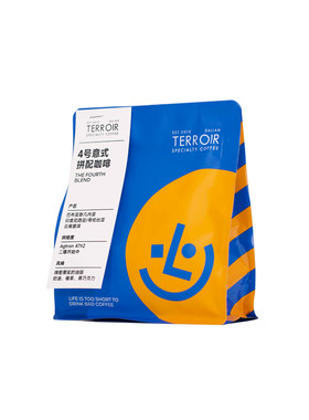 tcr4号咖啡豆意式特浓深烘低酸