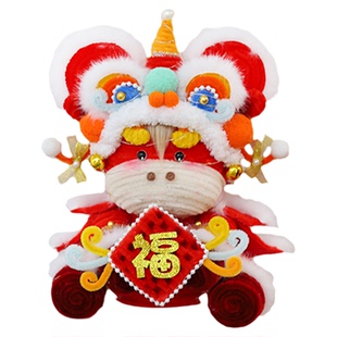 2026马年灯笼新年礼物儿童玩具马宝灯扭扭棒手工diy材料春节马灯