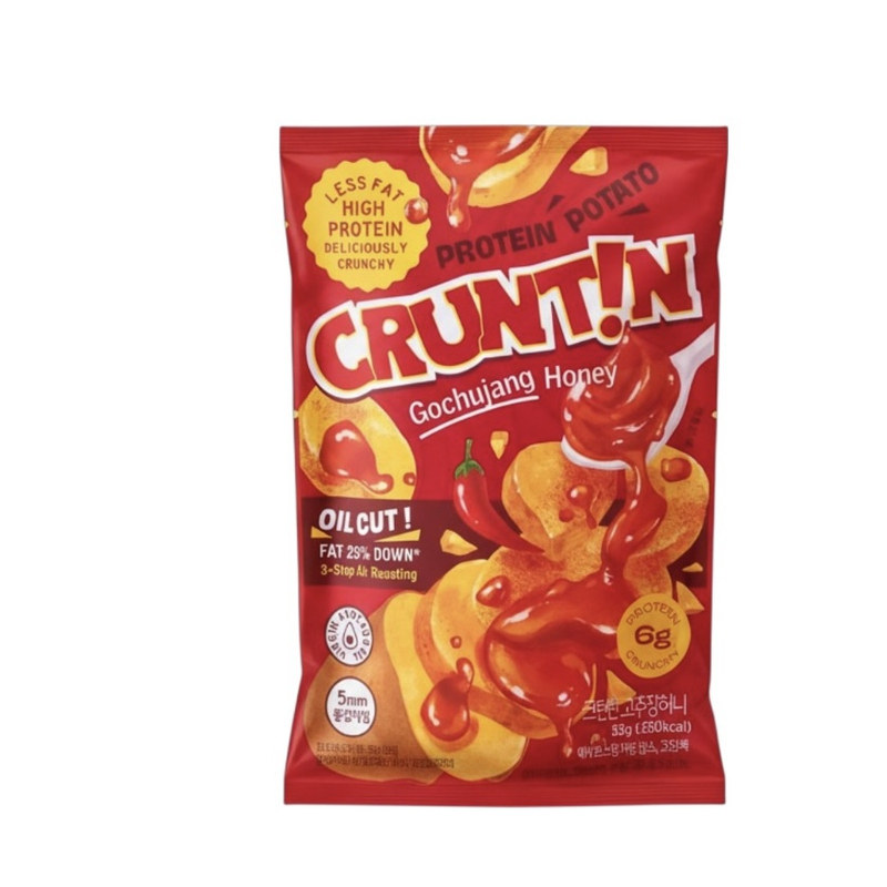 韩国直邮CRUNTIN低脂薯片3口味
