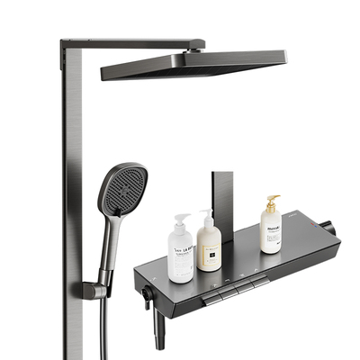 九牧卫浴方形淋浴花洒套装