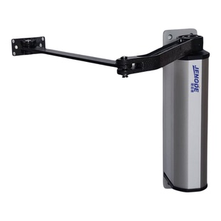 捷诺德直流无刷智能小区防水曲臂自动广告门侧装开门机电动闭门器