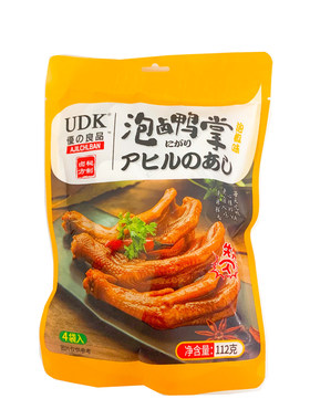 优之良品udk卤鸭翅香辣泡椒