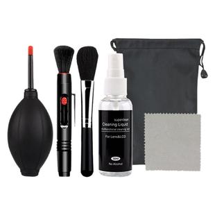 微单相机清洁套装单反镜头适用索尼佳能尼康富士CMOS清洁CCD传感器通用清理刷工具清洁液气吹五件套送收纳袋