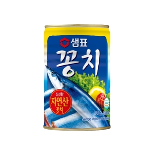 韩国进口膳府秋刀鱼罐头即食海鲜鱼罐头下菜韩式泡菜辣炖鱼汤食材