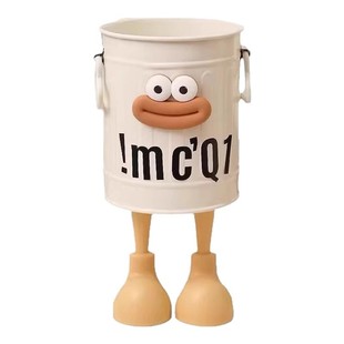 可爱笔筒大容量学生桌面收纳盒女孩办公室儿童轻奢高级感创意摆件