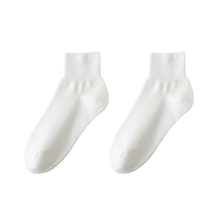 袜子女夏季薄款纯棉短筒袜防臭吸汗抑菌抗起球短筒松口袜月子袜
