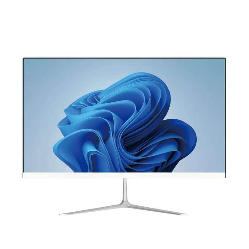 全新一体机电脑19寸白色超薄高配i3i5内置音响WIFI蓝牙Win10固态