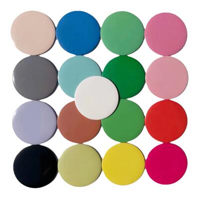 纯色小圆镜随身迷你化妆镜卡通ins学生直径7CM单面镜可爱公主镜子