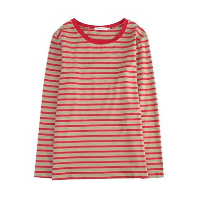 大码宽松纯棉长袖t恤女