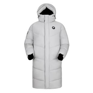 骆驼户外鸭羽绒服熊猫2026冬季加厚保暖蓄热连帽长款通勤旅行外套