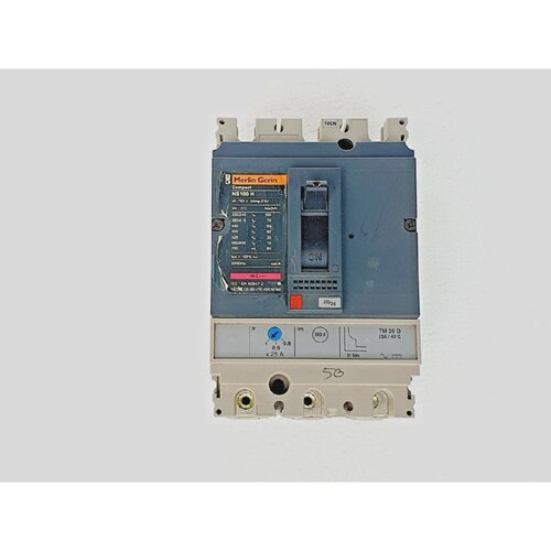 MERLIN GERIN NS100H Circuit Breaker Switch with 25A Trip Uni