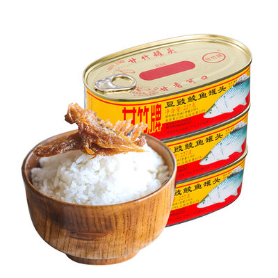 甘竹牌豆豉鲮鱼罐头227g
