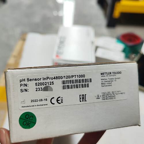 溢价-梅特勒托利多pH传感器 InPro4800/120/PT10