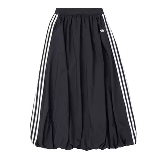 Adidas阿迪达斯裙子女夏季新款中长款花苞裙运动休闲半身裙KC8088