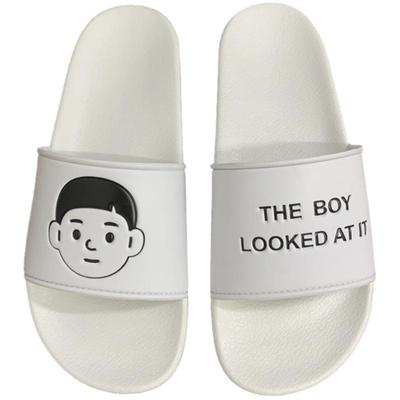 细细条女夏外穿防滑ins平底拖鞋