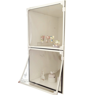 透光窗帘柜子防尘挡板磁吸超透明软玻璃防霉防污防油磁吸门帘子