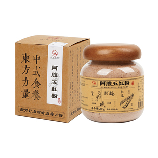 云上谷村阿胶五红汤粉红枣红豆枸杞粉营养早餐冲泡代餐官方旗舰店