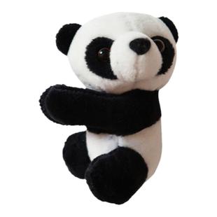 富贵竹转运竹植物熊猫装饰文创礼物伴手礼公仔出国纪念品绿植摆件