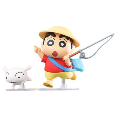 TOPTOY正版蜡笔小新夏日大作战系列手办盲盒可爱生日礼物潮流摆件