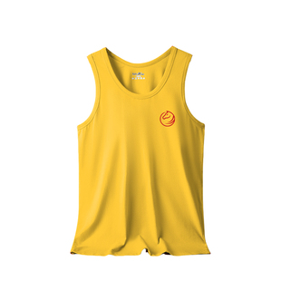 属马本命年大红色黄色背心吊带纯棉男士本历年逢九黄马褂内衣套装