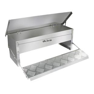 鸡食槽踏板式养鸡用品料槽防雨防鼠喂鸡神器自动喂鸡自动喂鸡工具