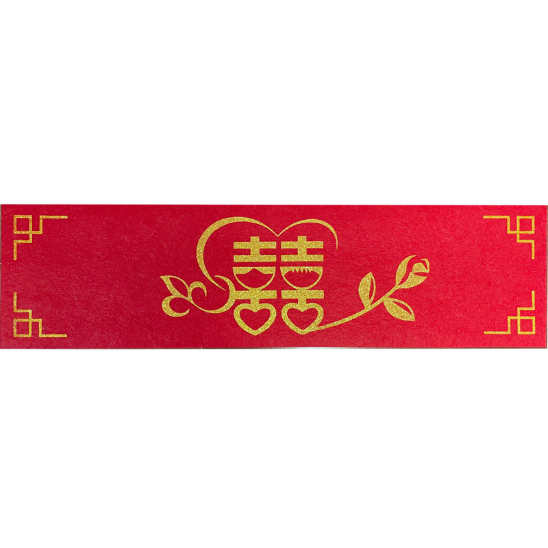 婚礼木楼梯自粘防滑无残留
