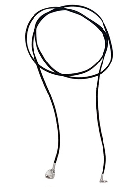 许我耀眼赵露思许妍同款黑色项链