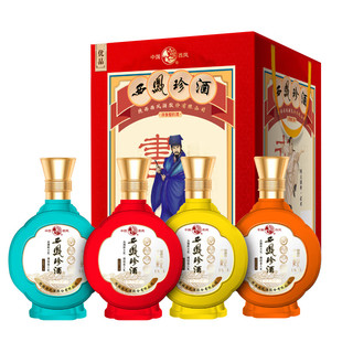 西风珍酒50度白酒送人佳品高度名酒喜宴酒礼品酒500ml*4瓶礼盒装