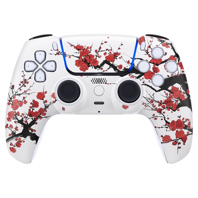 eXtremeRate易极改 PS5手柄LUNA小魔改替换壳前面壳触摸板套装个性改装外壳附DIY安装工具适用DS5手柄全型号