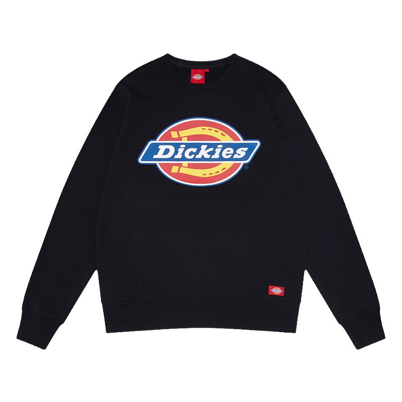 Dickies潮牌圆领印花情侣卫衣女春夏套头纯棉上衣男透气舒适7059