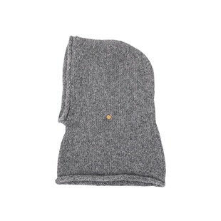 MAGENA年度时髦单品 意大利幼马海毛 一体式巴拉克法帽 针织帽女