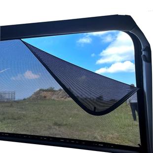 汽车遮阳帘磁吸式防晒防蚊虫网纱窗帘隐私侧窗专车定制汽车窗帘
