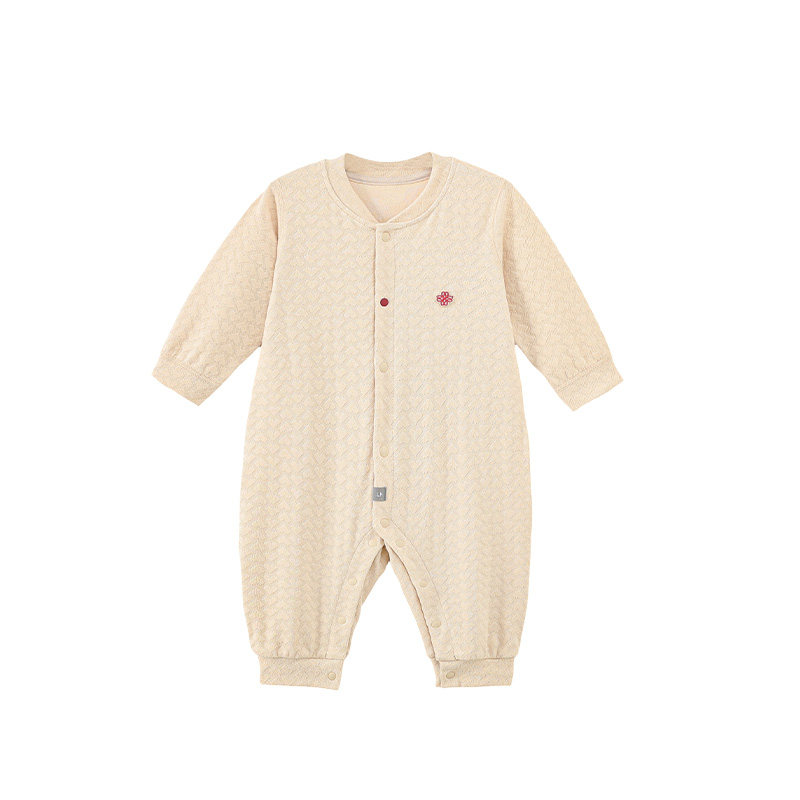 LK新生婴儿衣服秋季宝宝哈衣爬服